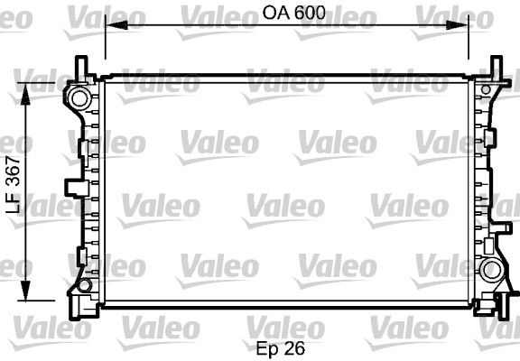 VALEO Radiators, Motora dzesēšanas sistēma 735046