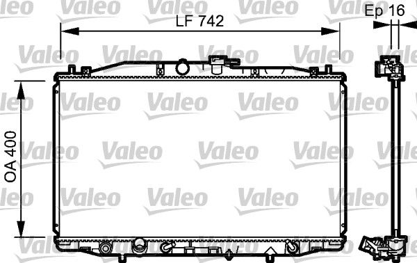 VALEO Radiators, Motora dzesēšanas sistēma 735049