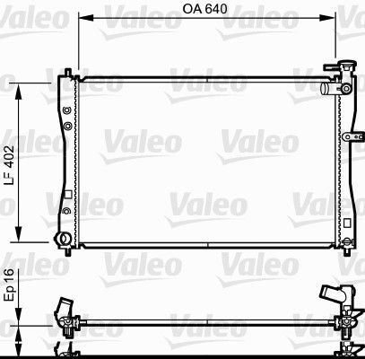 VALEO Radiators, Motora dzesēšanas sistēma 735057