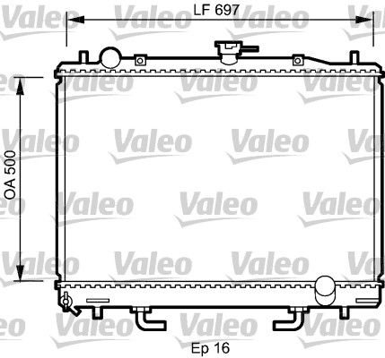 VALEO Radiators, Motora dzesēšanas sistēma 735059