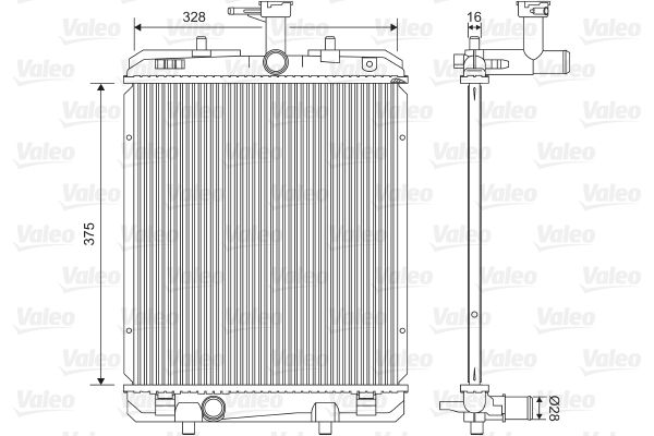 VALEO Radiators, Motora dzesēšanas sistēma 735069