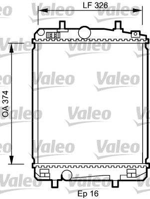 VALEO Radiators, Motora dzesēšanas sistēma 735070