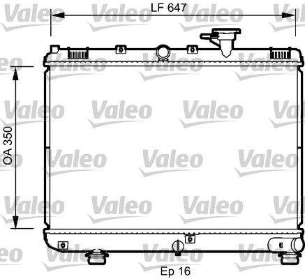 VALEO Radiators, Motora dzesēšanas sistēma 735078