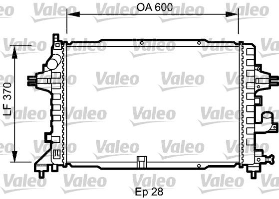 VALEO Radiators, Motora dzesēšanas sistēma 735080