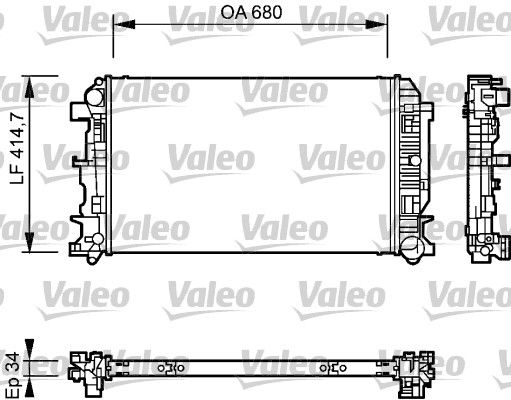 VALEO Radiators, Motora dzesēšanas sistēma 735084