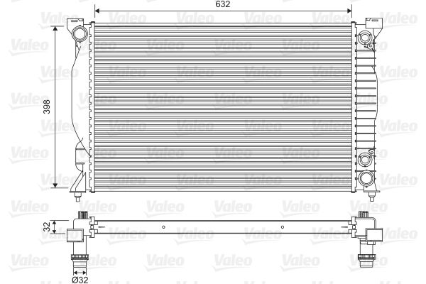 VALEO Radiators, Motora dzesēšanas sistēma 735093