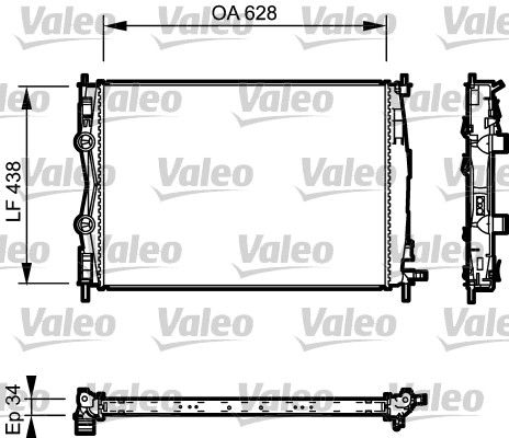 VALEO Radiators, Motora dzesēšanas sistēma 735115