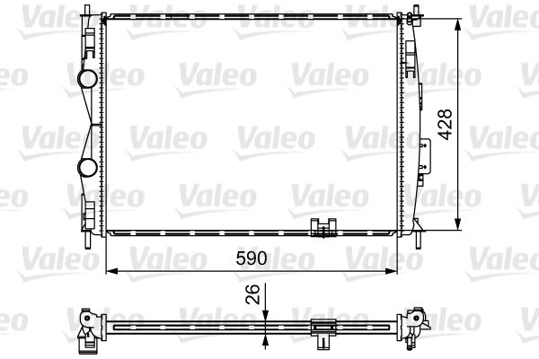 VALEO Radiators, Motora dzesēšanas sistēma 735116