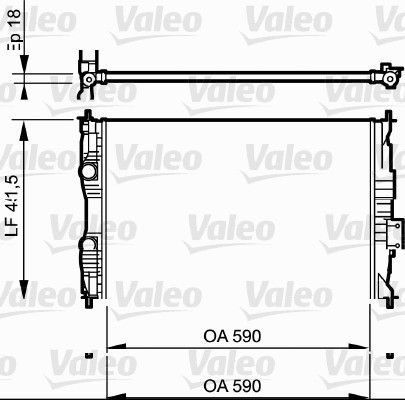VALEO Radiators, Motora dzesēšanas sistēma 735118