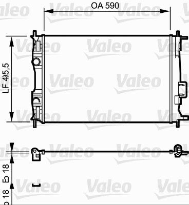 VALEO Radiators, Motora dzesēšanas sistēma 735119
