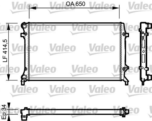 VALEO Radiators, Motora dzesēšanas sistēma 735120