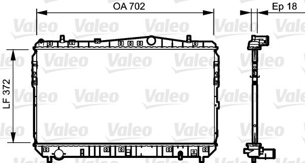 VALEO Radiators, Motora dzesēšanas sistēma 735159