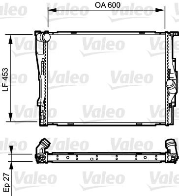 VALEO Radiators, Motora dzesēšanas sistēma 735166