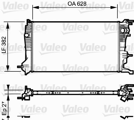 VALEO Radiators, Motora dzesēšanas sistēma 735185