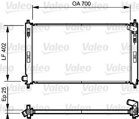 VALEO Radiators, Motora dzesēšanas sistēma 735200