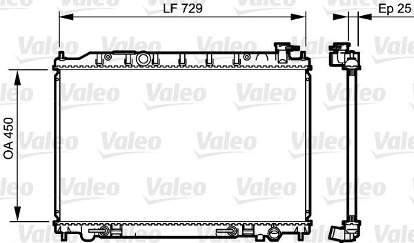 VALEO Radiators, Motora dzesēšanas sistēma 735204