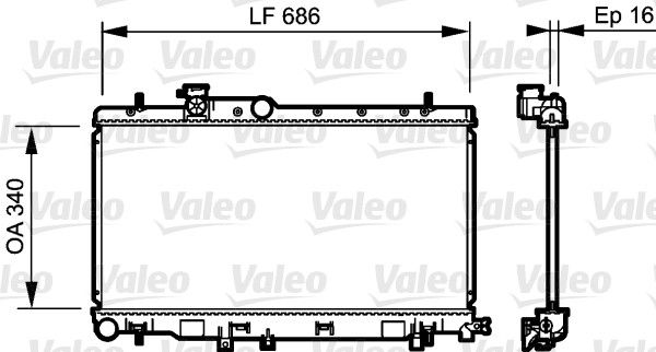 VALEO Radiators, Motora dzesēšanas sistēma 735211