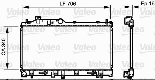 VALEO Radiators, Motora dzesēšanas sistēma 735212