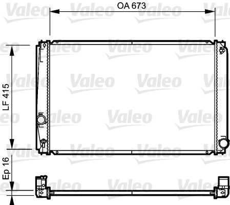 VALEO Radiators, Motora dzesēšanas sistēma 735215