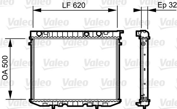 VALEO Radiators, Motora dzesēšanas sistēma 735229