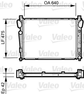 VALEO Radiators, Motora dzesēšanas sistēma 735230