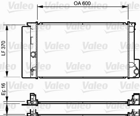 VALEO Radiators, Motora dzesēšanas sistēma 735250