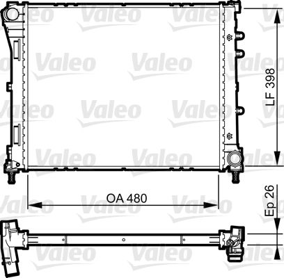 VALEO Radiators, Motora dzesēšanas sistēma 735273
