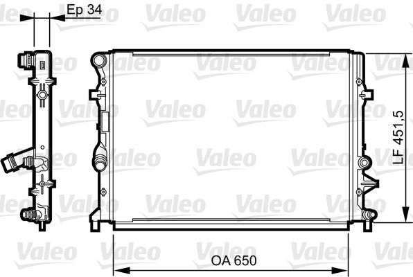 VALEO Radiators, Motora dzesēšanas sistēma 735280
