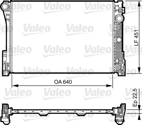 VALEO Radiators, Motora dzesēšanas sistēma 735285