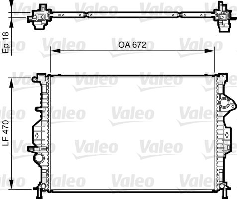 VALEO Radiators, Motora dzesēšanas sistēma 735373