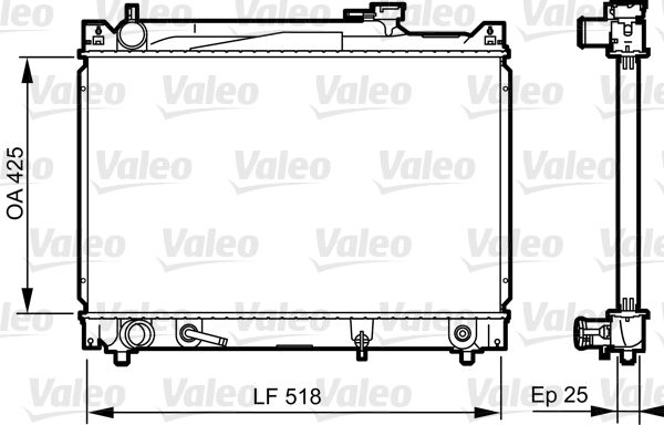 VALEO Radiators, Motora dzesēšanas sistēma 735405