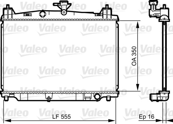 VALEO Radiators, Motora dzesēšanas sistēma 735416