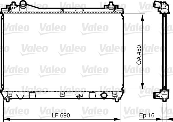 VALEO Radiators, Motora dzesēšanas sistēma 735433