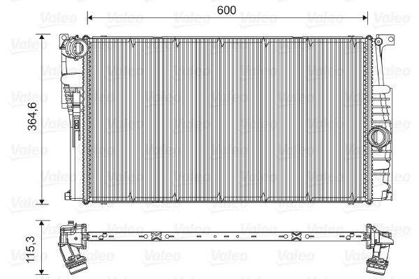VALEO Radiators, Motora dzesēšanas sistēma 735451