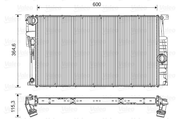 VALEO Radiators, Motora dzesēšanas sistēma 735453
