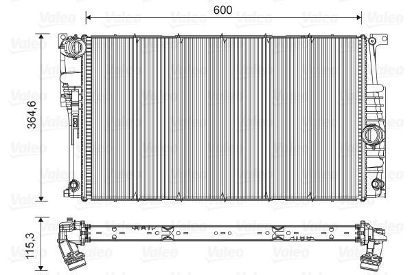 VALEO Radiators, Motora dzesēšanas sistēma 735455