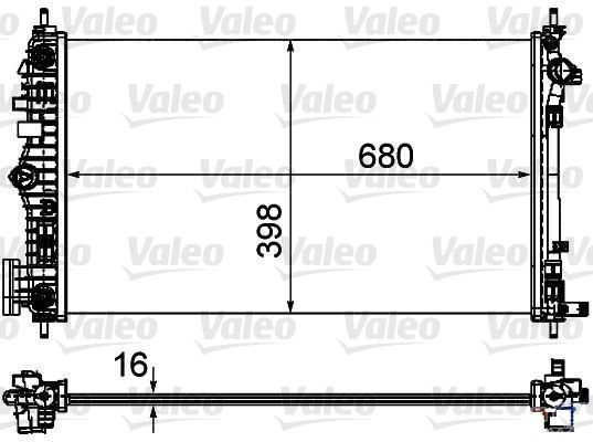 VALEO Radiators, Motora dzesēšanas sistēma 735484