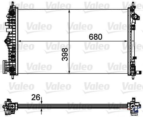 VALEO Radiators, Motora dzesēšanas sistēma 735487