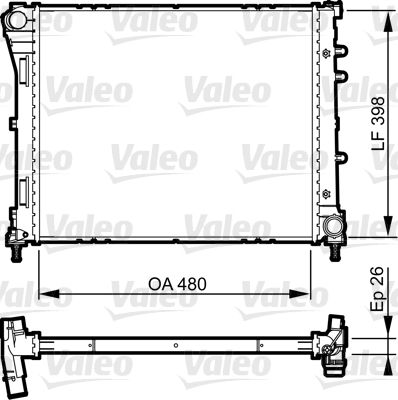 VALEO Radiators, Motora dzesēšanas sistēma 735498