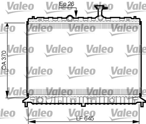 VALEO Radiators, Motora dzesēšanas sistēma 735501