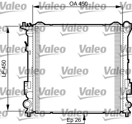 VALEO Radiators, Motora dzesēšanas sistēma 735504