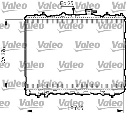 VALEO Radiators, Motora dzesēšanas sistēma 735535
