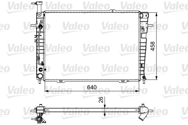 VALEO Radiators, Motora dzesēšanas sistēma 735543