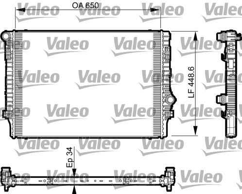 VALEO Radiators, Motora dzesēšanas sistēma 735548