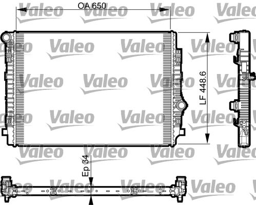 VALEO Radiators, Motora dzesēšanas sistēma 735549