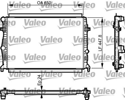 VALEO Radiators, Motora dzesēšanas sistēma 735556