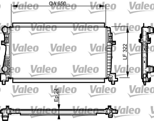 VALEO Radiators, Motora dzesēšanas sistēma 735557