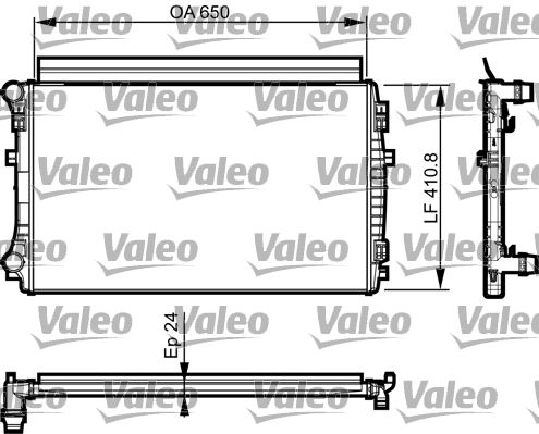 VALEO Radiators, Motora dzesēšanas sistēma 735558