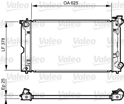 VALEO Radiators, Motora dzesēšanas sistēma 735567