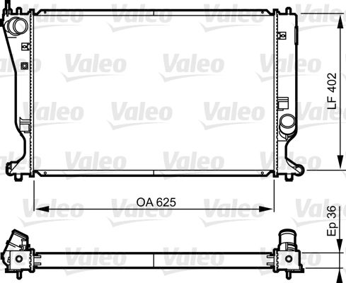 VALEO Radiators, Motora dzesēšanas sistēma 735572